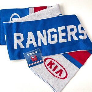 NY Rangers Scarf + MSG Garden Faithful Pin Hockey SGA Lot Let's Go New York NYR